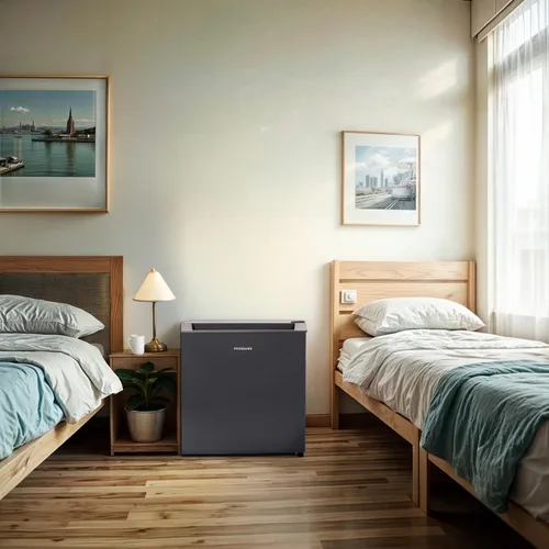 Miniatura 9 de Frigidaire Mini refrigerador compacto de 1.6 pies cúbicos, perfecto para el hogar u oficina, serie contemporánea, negro, 1.6 pies cúbicos