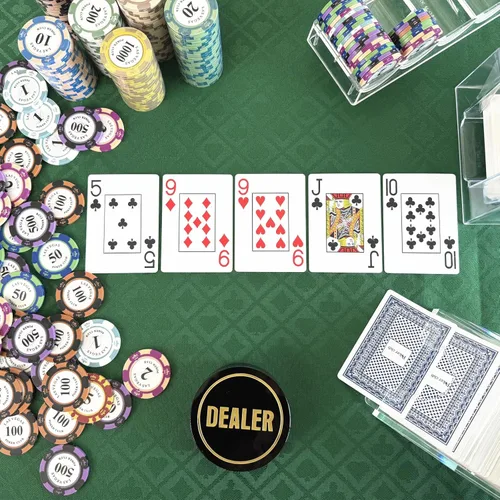 Miniatura 6 de Speed Cloth - Tela de mesa de póquer, sección de 108 x 60 pulgadas, accesorios de fieltro para mesa de juegos de cartas de casino, color verde