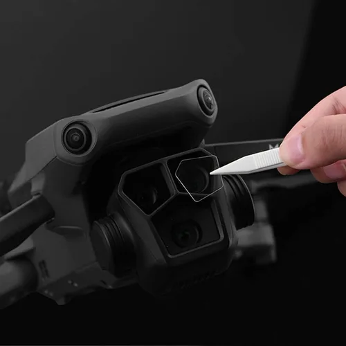 Miniatura 4 de Juego de 2 protectores de pantalla de lente para DJI Mavic 3 Pro Drone 9H de dureza de vidrio templado, accesorio de película protectora