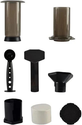 Miniatura 4 de Máquinas de café portátiles de prensa manual Máquina de café portátil al aire libre Taza de café Cafetera profesional Cafetera portátil Cafetera
