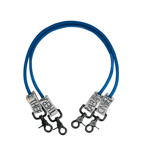 Miniatura 13 de Banda de bienestar profesional TheraBand con tubos resistentes de látex y conectores, 18 pulgadas, 2 Rojo - Medio - Nivel 3