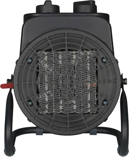 Miniatura 7 de Calentador de aire forzado eléctrico industrial con elemento calefactor de cerámica, inclinación ajustable, protección contra sobrecalentamiento
