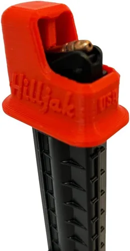Miniatura 2 de Cargador de velocidad de cargador impreso en 3D diseñado para adaptarse a Keltec P-17 22LR, Quickie Loader Rojo