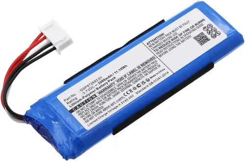 Miniatura 3 de 3000mAh GSP872693 01 Reemplazo de batería compatible con JBL Flip 4 y Flip 4 Edición Especial Altavoz estéreo Bluetooth portátil impermeable