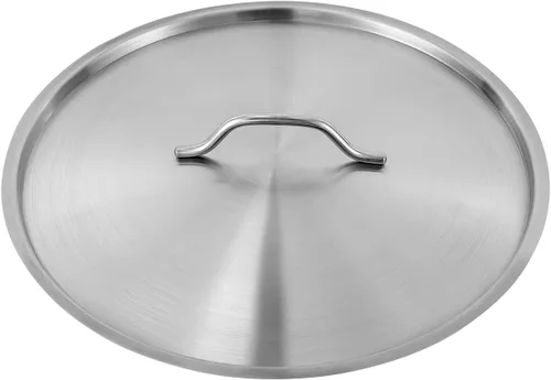 Miniatura 8 de Olla de acero inoxidable de 11 cuartos de galón con tapa, utensilios de cocina gruesos, olla de sopa de inducción resistente, olla grande