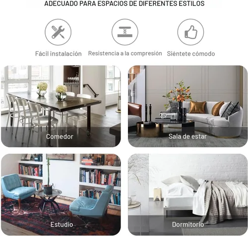 Miniatura 9 de Nrizc Juego de 2 sillas de comedor de terciopelo, sillas de comedor tapizadas tejidas con patas de metal dorado, sillas decorativas modernas