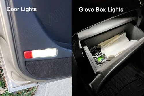 Miniatura 6 de Xpismii Kit de 12 piezas de luces LED interiores blancas de 6000K, paquete de repuesto para Chevy Chevrolet Silverado/GMC Sierra 1999 2000 2001 2002