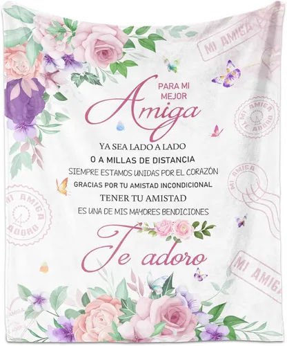 Miniatura 12 de Regalos de Abuela en español, manta de abbuelita de 60 x 50 pulgadas, regalos para abuelo en español, regalos para abuela en español, regalo