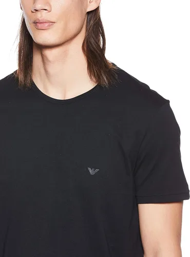 Miniatura 4 de Emporio Armani Remera cuello caja para hombre, pack de 3