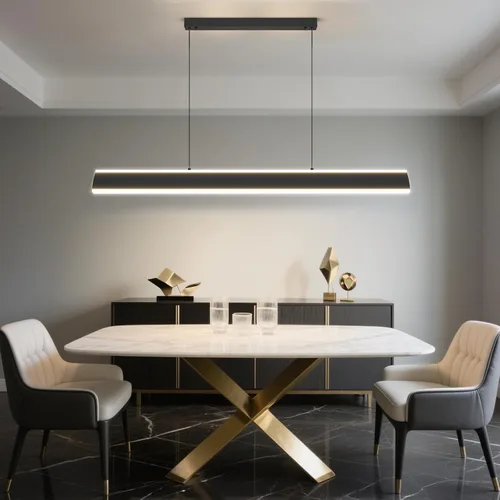 Lámpara de araña moderna, lámpara colgante LED de 39 pulgadas con control remoto de 3000 a 6500 K, temperatura de color ajustable, lámpara de