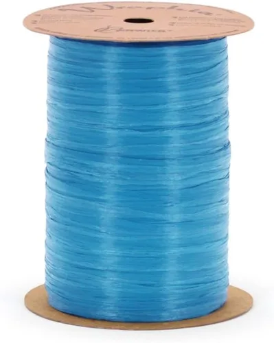 Miniatura 15 de Berwick Offray Cinta de rafia mate de 1/4" de ancho, verde manzana, 100 yardas, 0.276 in