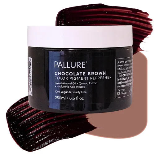 Miniatura 13 de Pallure Máscara refrescante de pigmento de color, acondicionador semipermanente para depósitos de color de cabello, 8.5 onzas, amarillo brillante