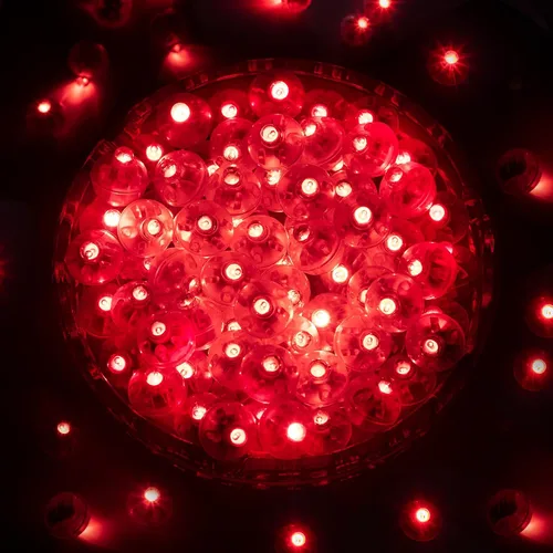 Miniatura 7 de ZGWJ 50 piezas de luces de globo mini, funciona con pilas, luz redonda impermeable LED de tiempo de espera prolongado para globo de cumpleaños