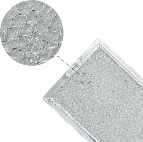 Miniatura 3 de Filtro de grasa para microondas que reemplaza 5304464105 WB06X10608 Filtro de grasa para microondas GE compatible con 5.1 x 7.6 pulgadas