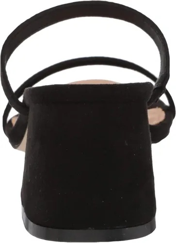 Miniatura 3 de ComeShun Sandalias de tacón bajo para mujer, con puntera abierta, puntera abierta, tacón de punta cuadrada