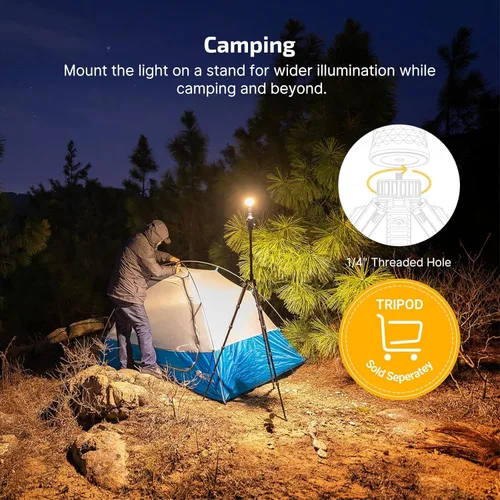 Miniatura 6 de OLIGHT Prowess - Linternas recargables de alto lúmenes, linterna súper brillante de 5,000 lms con funda, LED de carga USB-C de alta eficiencia