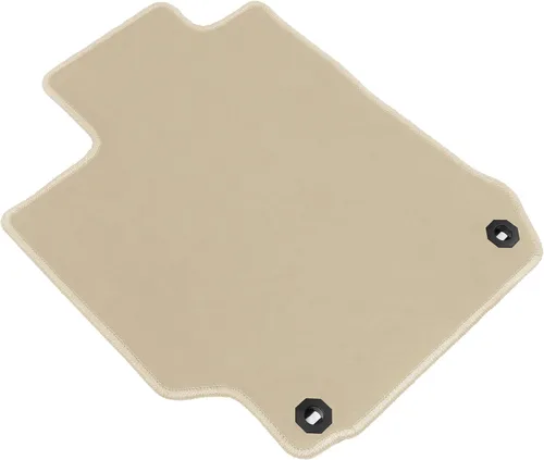 Miniatura 4 de IKON MOTORSPORTS, alfombrilla compatible con Toyota Camry 2012-2017, alfombrillas de nylon beige para el suelo del coche, delanteras y traseras