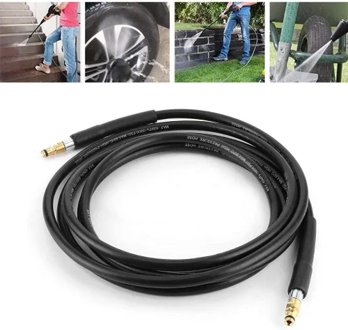Miniatura 3 de Manguera de repuesto para lavadora de energía eléctrica, manguera de limpieza de agua para lavadora de alta presión, tubo de limpieza de automóvil