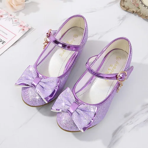 Miniatura 3 de Cadidi Dinos Zapatos de vestir para niñas con tacón de fiesta de boda Mary Jane Princess Flower Shoes (bebéniño pequeñoniño grande)