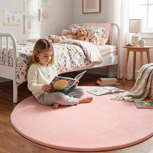 Miniatura 238 de Amearea Alfombras modernas para dormitorio, sala de estar, alfombra de espuma viscoelástica gruesa de 4 x 6 pies, alfombra de espuma viscoelástica