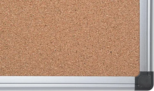 Miniatura 6 de MasterVision Maya Series Tablero de anuncios de corcho autorreparable, tablero de corcho con pasador de empuje para montaje en pared, 24 x 36