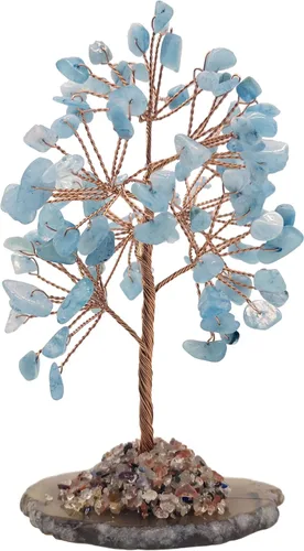 Miniatura 13 de Mina Heal Árbol bonsái de cristales curativos para decoración del hogar, decoración de habitación y escritorio de oficina, regalos espirituales