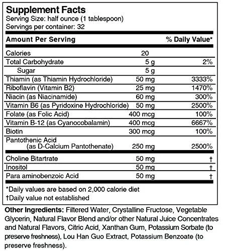 Miniatura 2 de Dr's Advantage Complejo Liquid Ultra B, 32 oz.