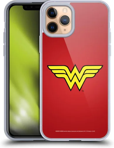 Miniatura 139 de Head Case Designs Funda de gel suave con licencia oficial de Wonder Woman DC Comics Classic Logos compatible con Apple iPhone 7 Plus/iPhone 8 Plus