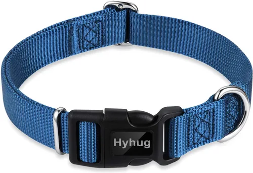 Miniatura 21 de Hyhug Pets - Collar clásico para perros de la colección regular de color sólido (S, negro)