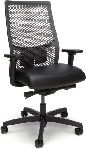 HON Ignition 2.0 ReActiv - Silla de oficina ergonómica, silla de escritorio de malla con soporte lumbar, inclinación de sincronización avanzada,