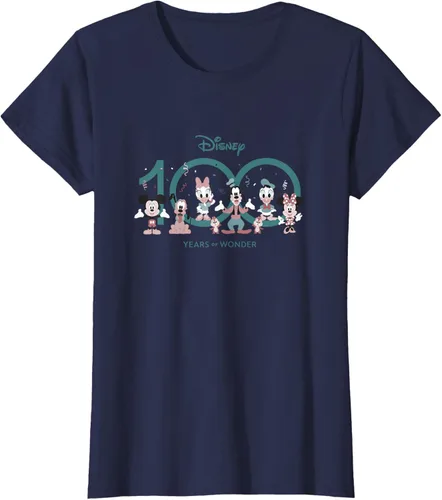 Miniatura 28 de Disney 100 Years of Wonder Mickey & Pals Muted Cute D100 Camiseta, Negro