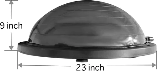 Miniatura 7 de Nice C Pelota de Equilibrio, Media Pelota, Pelota de Equilibrio, Entrenador de Ejercicios, con Banda de Resistencia, Yoga de Fitness y Fuerza