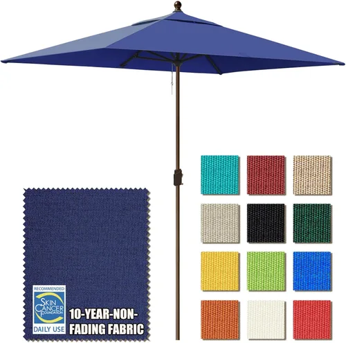 Miniatura 48 de EliteShade USA Sombrilla de Mercado de 9 Pies con Garantía de 10 Años Sin Decoloración, Sombrilla de Patio, Sombrilla de Mesa para Exteriores