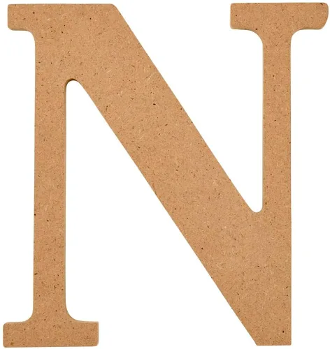 Miniatura 32 de Plaid Letra de madera sin terminar, superficie de madera de 5" perfecta para proyectos de bricolaje, artes y manualidades, 63572