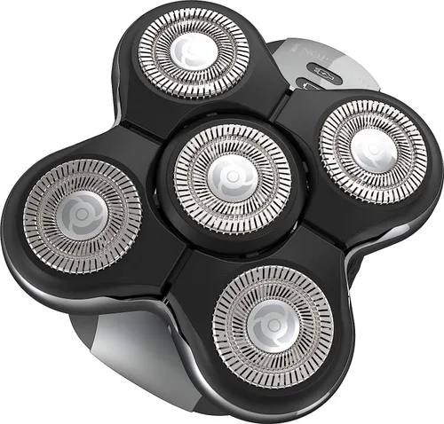 Miniatura 3 de Paquete de afeitadoras Remington Balder Pro para hombres calvos, afeitadora inalámbrica, 100% impermeable para afeitado en húmedo y seco, negro +
