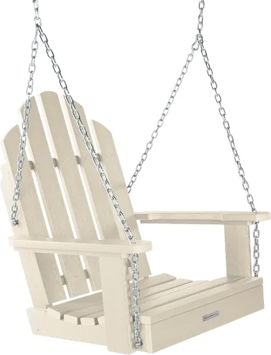 Miniatura 6 de highwood Classic Westport Adirondack - Columpio de porche para 1 persona, color negro