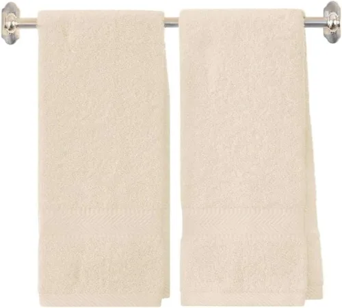BY LORA Juego de toallas de mano de algodón de rizo bordadas personalizadas, toallas de baño con monograma personalizadas, ultrasuaves y