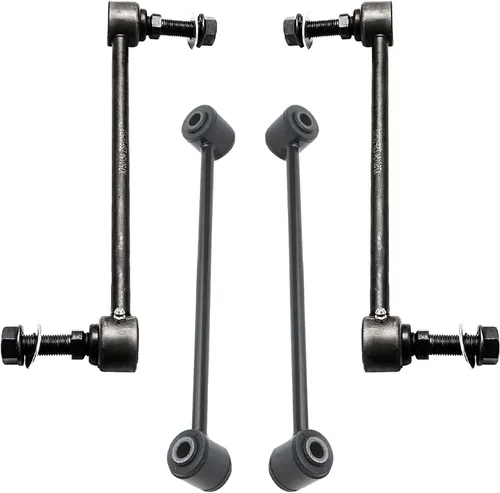 Detroit Axle - 4 barras estabilizadoras AWD para Chrysler 300 2005-2019 Dodge Charger 2005-2008 2005-2008 Magnum Stabilizer Enlaces de extremo de