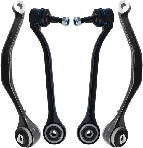 Miniatura 25 de Detroit Axle - Kit de 4 brazos de control delanteros para Ford Mustang 05-10, 2 brazos de control inferiores, 2 puntales 2005 2006 2007 2008 2009