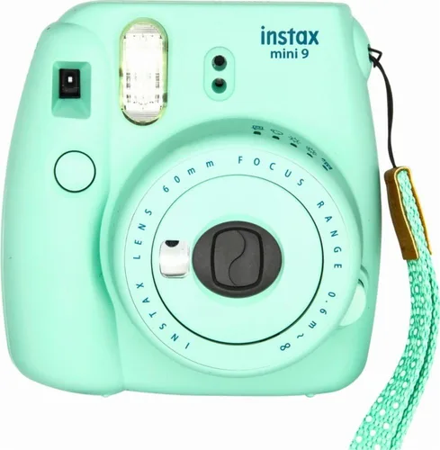 Fujifilm Cámara instantánea Instax Mini 9 - Verde menta (renovada)