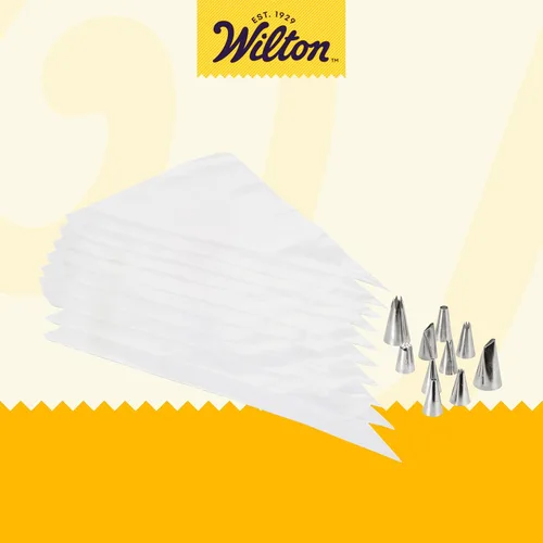 Miniatura 2 de Wilton Beginning Buttercream Conjunto de Decoración, Kit de Decoración de Pasteles de 20 Piezas