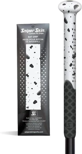 Miniatura 21 de SNIPER SKIN Agarre de bate de béisbol y sóftbol Envoltura de agarre de bate de repuesto Fácil instalación Duradero Impermeable Adherente