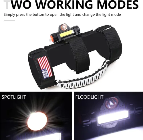 Miniatura 4 de Asas de agarre para barra estabilizadora con luz de techo para 1945-2025 Jeep Wrangler CJ YJ TJ JK JL Gladiator JT UTV Polaris RZR 2.0”-4.0” jaula 2