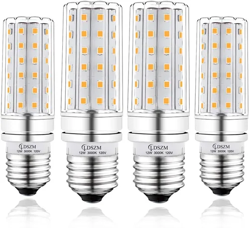 Miniatura 16 de Bombilla LED equivalente a 100 W, 1200 lúmenes, 5000 K, luz blanca fría, 12 W, bombilla LED súper brillante, base E26, no regulable, bombillas