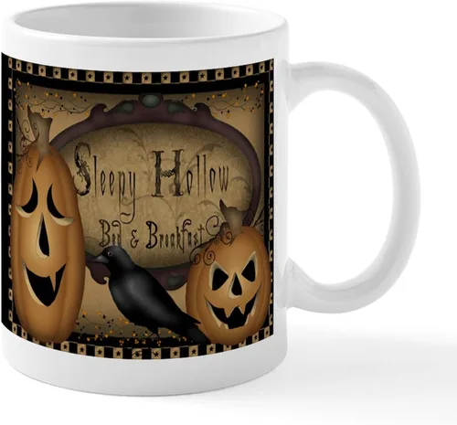 Miniatura 64 de CafePress Sincere Pumpkin Patch Mug Taza de café de cerámica de 11 oz (11.0 fl oz)