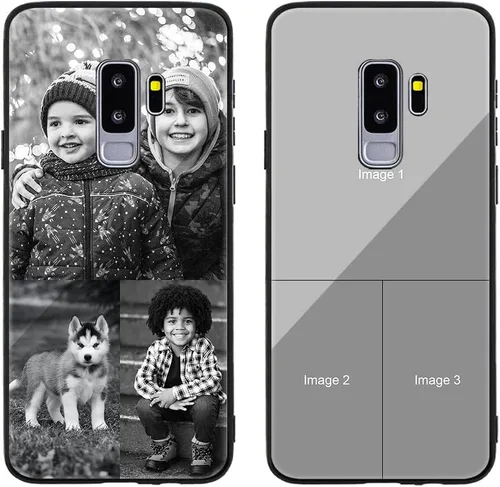 Miniatura 550 de Funda de teléfono personalizada para Samsung Galaxy S22+ / S22 Plus 5G, funda de TPU suave de vidrio templado antiarañazos personalizada con foto