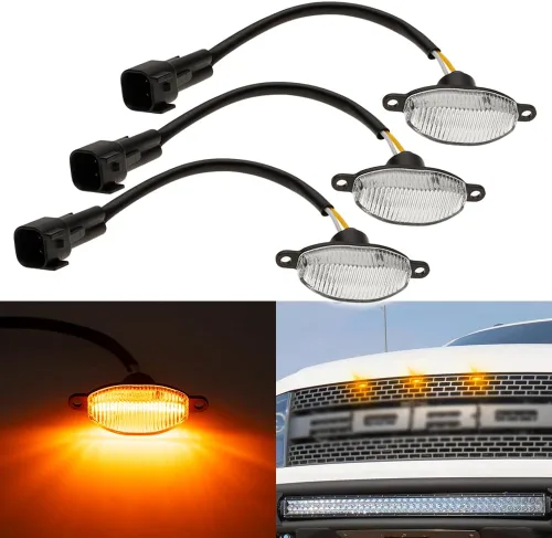 Miniatura 10 de Kits de luces LED F150 para parrilla delantera 2010-2014 Ford F150 SVT Raptor Pick Up 2017-2019 Ford Raptor parrilla delantera Kits de luces
