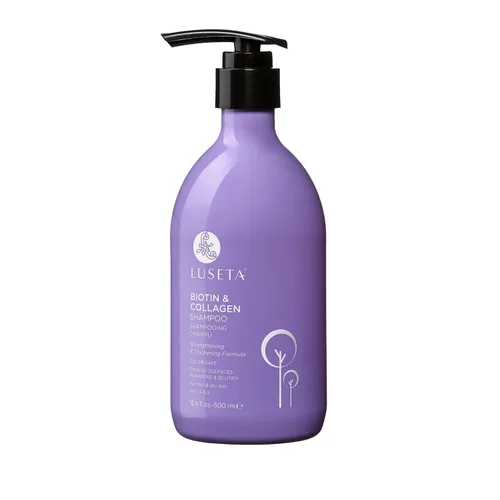 Miniatura 11 de Luseta - Champú y acondicionador de queratina para cabello teñido dañado y seco, tratamiento capilar de queratina para suavizar, nutrir