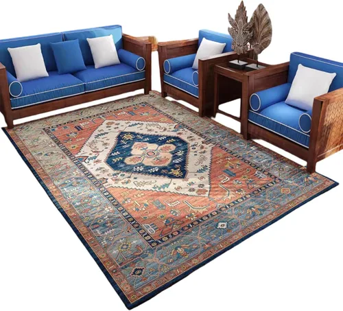 Electric Heated Area Rug, Radiant Floor Heating Graphene Electric Heated Floor Mats with Adjustable Temperature & 12 Hour Timer, for Home Bedroom