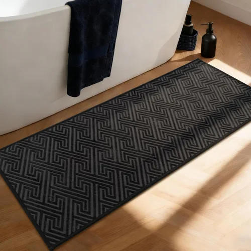 Miniatura 23 de YIHOUSE Beige Bathroom Rugs 17"x24", Quick Dry Non Slip Bath Rug, Absorbent Machine Washable Thin Bath Mat for Restroom Floor Tub Laundry Room Home